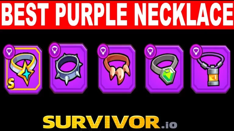 Survivor io Mod APK Best Necklace